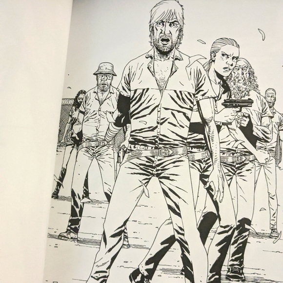 NWT Walking Dead Adult Coloring Book Negan - Picture 4 of 5